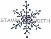 F-177-HK Dot Snowflake